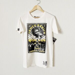 NEW James Brown We Got to Change Graphic Tee